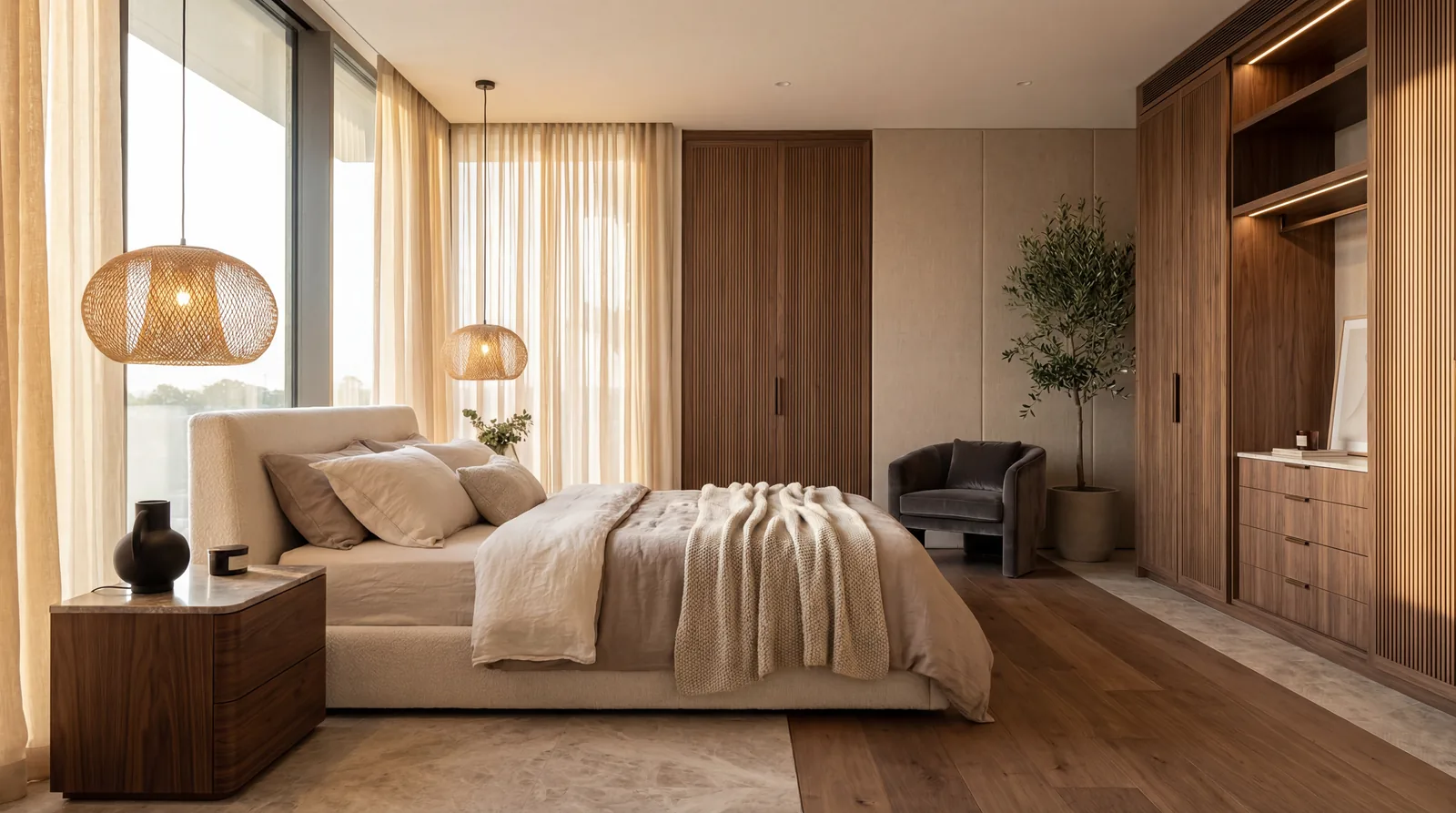Bedroom interior