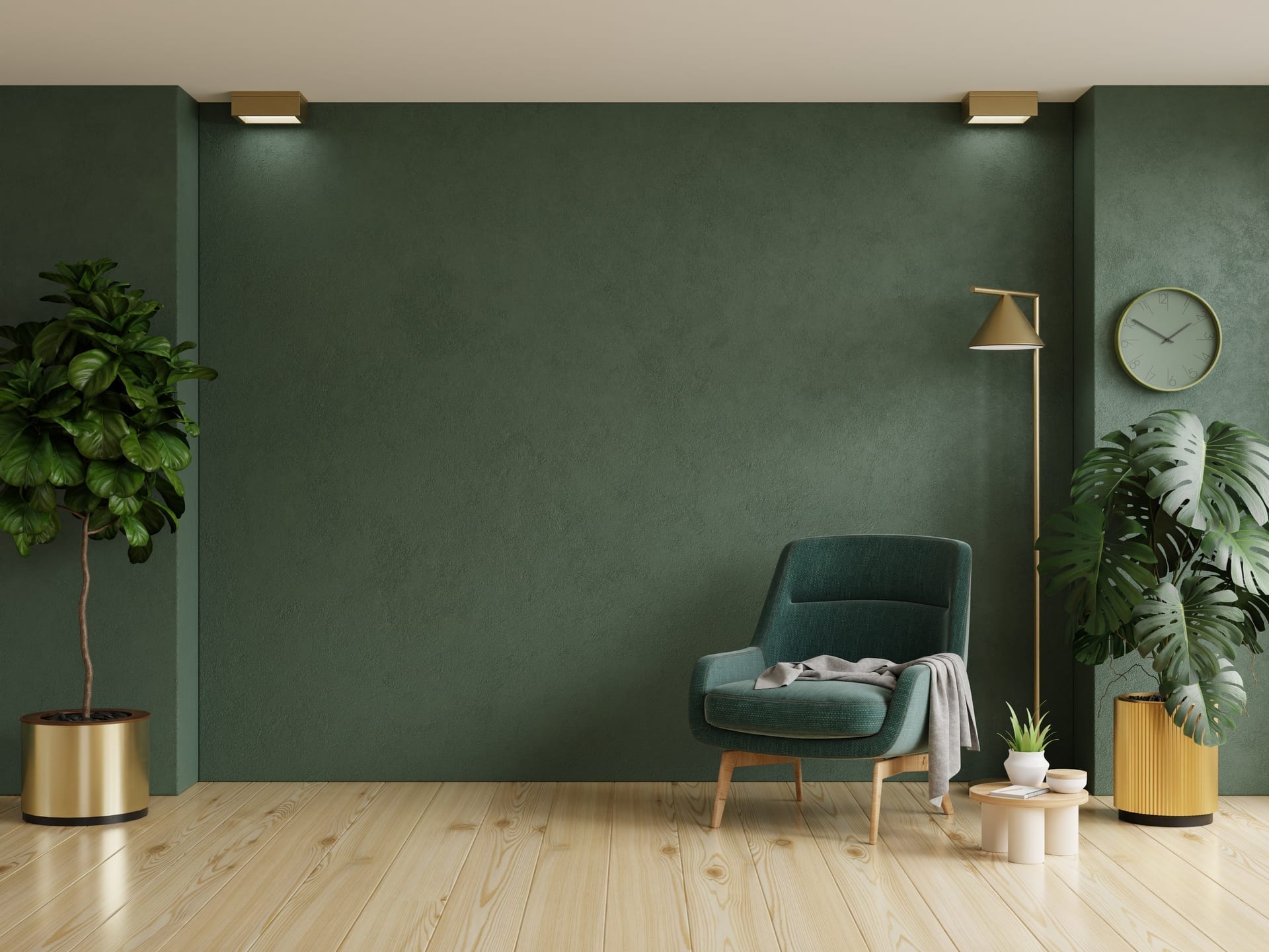 Modern living room interior
