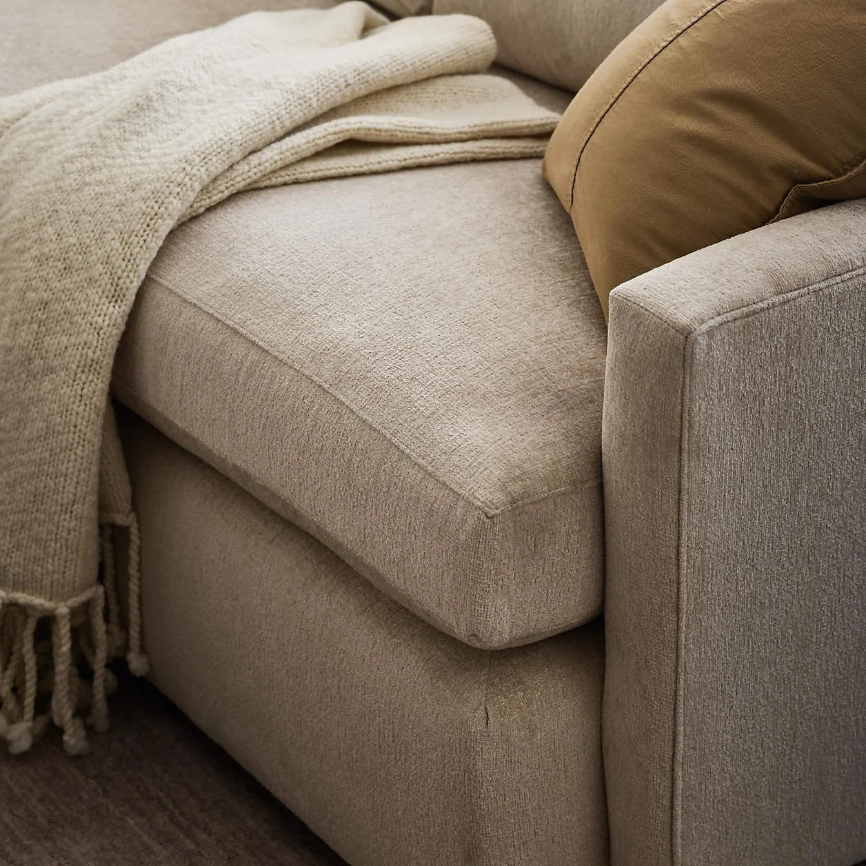 Lounge 3-Piece L-Shaped Sectional Sofa