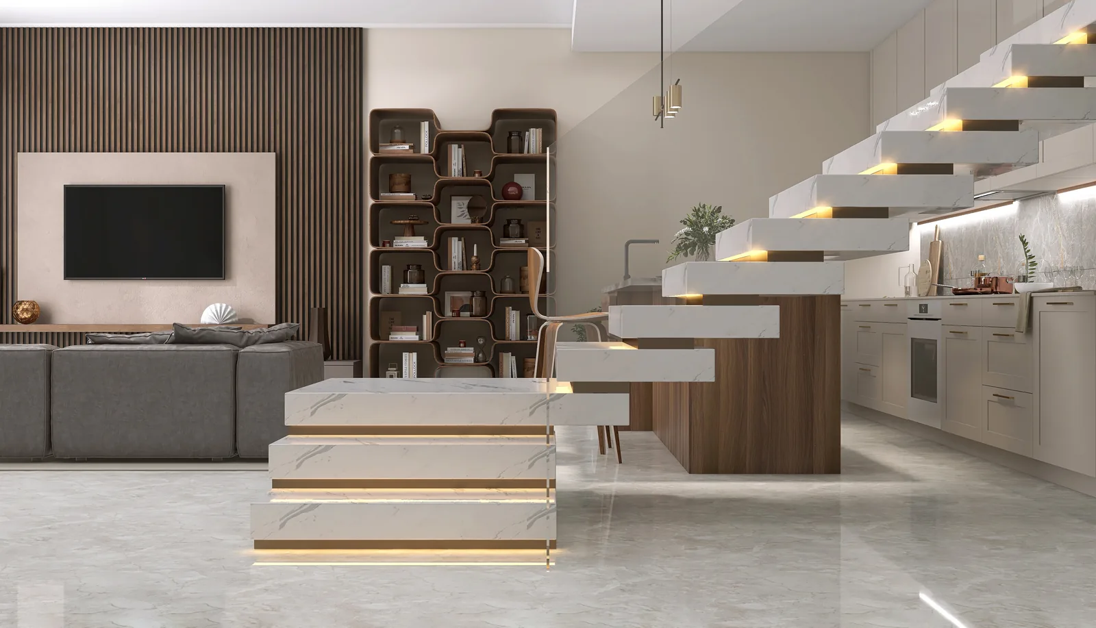 Staircase view